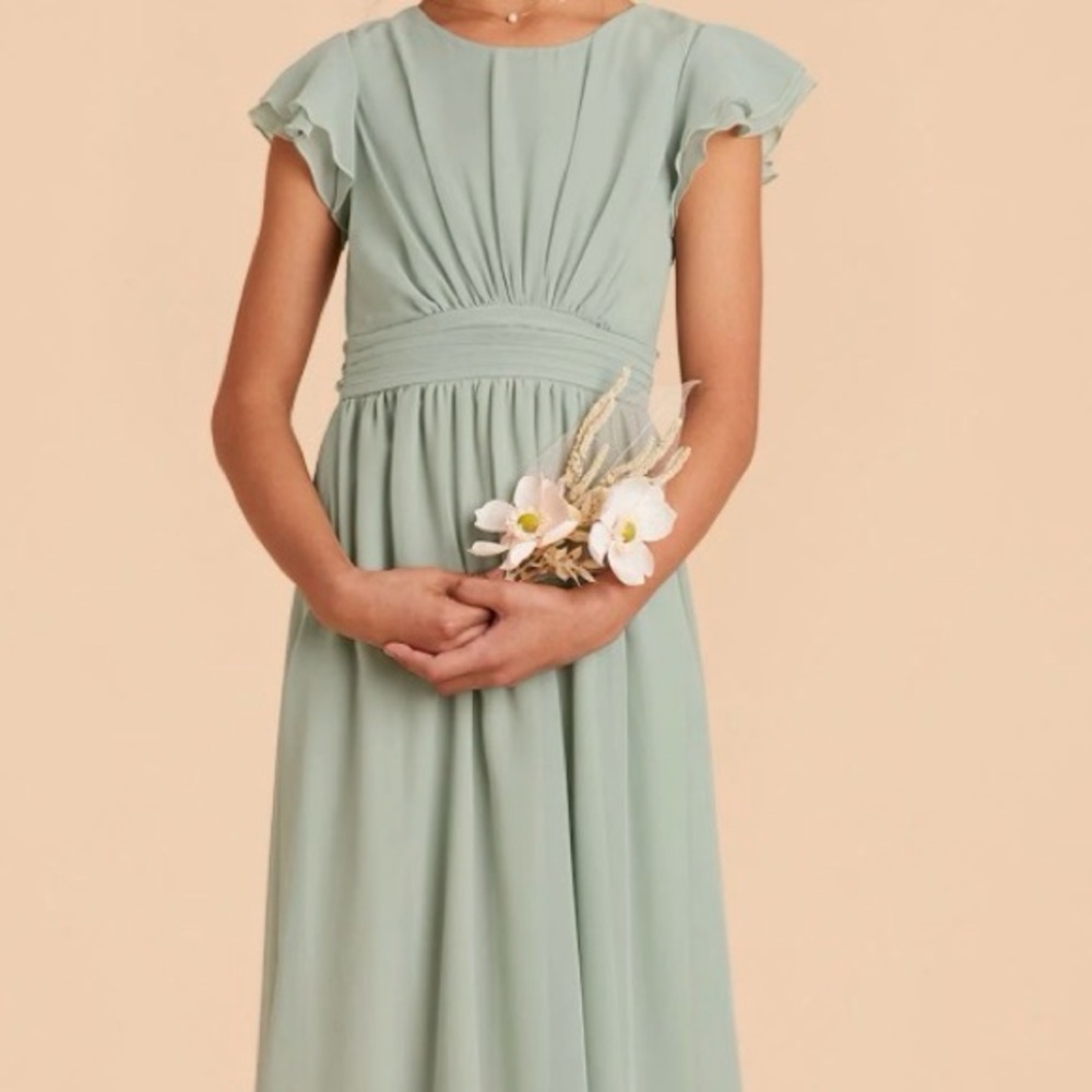 Birdy Grey Sage Green Celine Dress junior bridesmaid